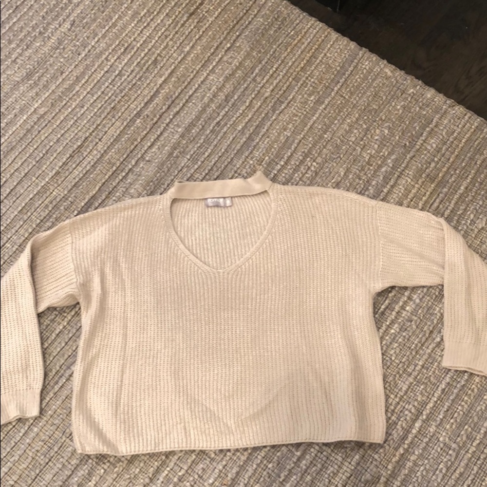 Dusty blush sweater from LF